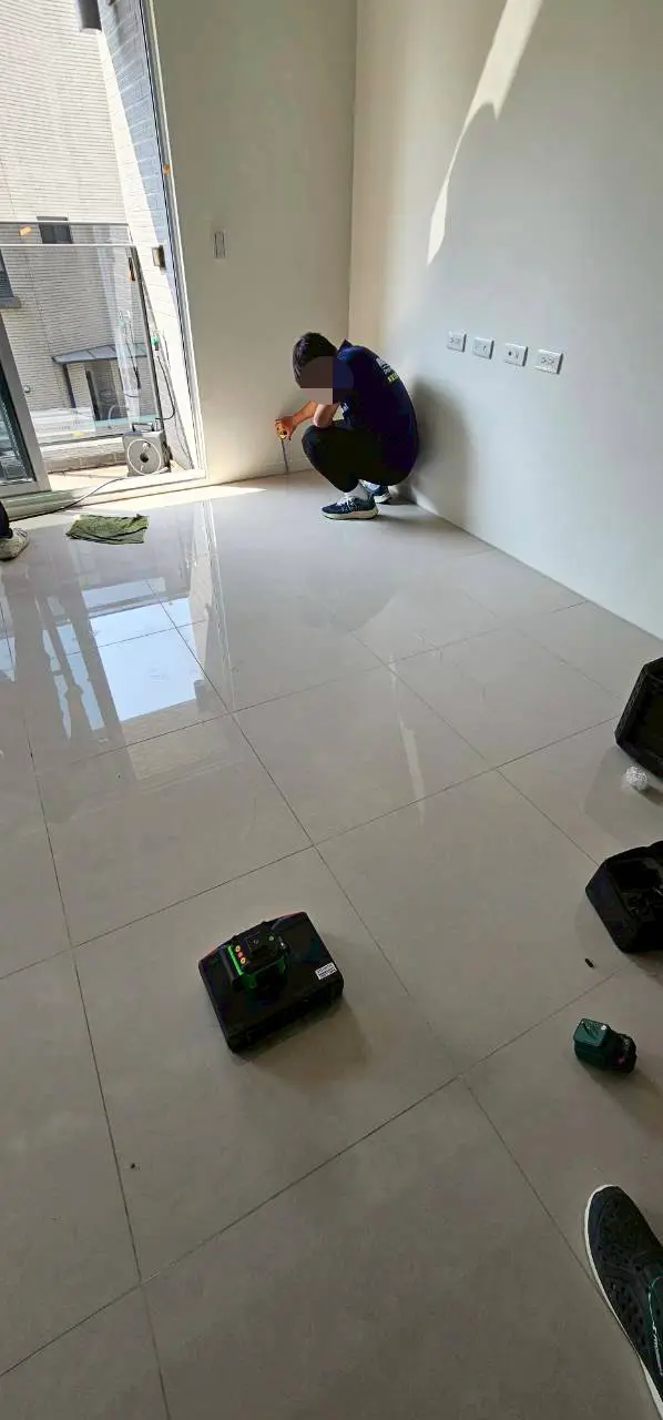 鼎創驗屋 地板水平測量