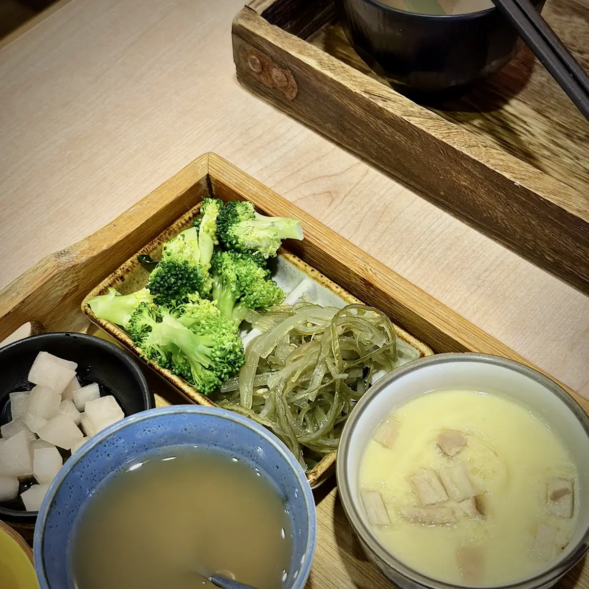 宝鰻 茶碗蒸味噌湯小菜
