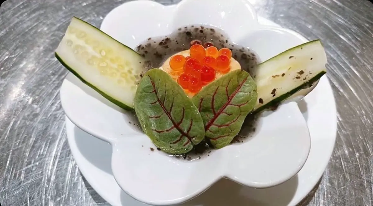 松露魚子醬煎干貝|福泉食味外燴辦桌商行