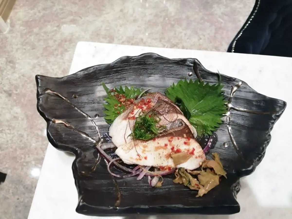 日本鰤魚佐紅芽果醋|福泉食味外燴辦桌商行