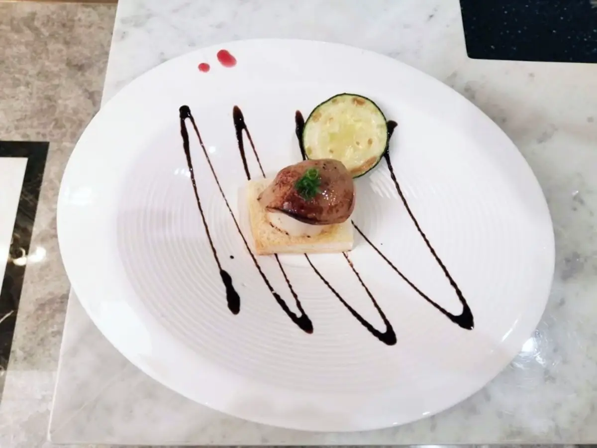 烤鵝肝北海干貝|福泉食味外燴辦桌商行