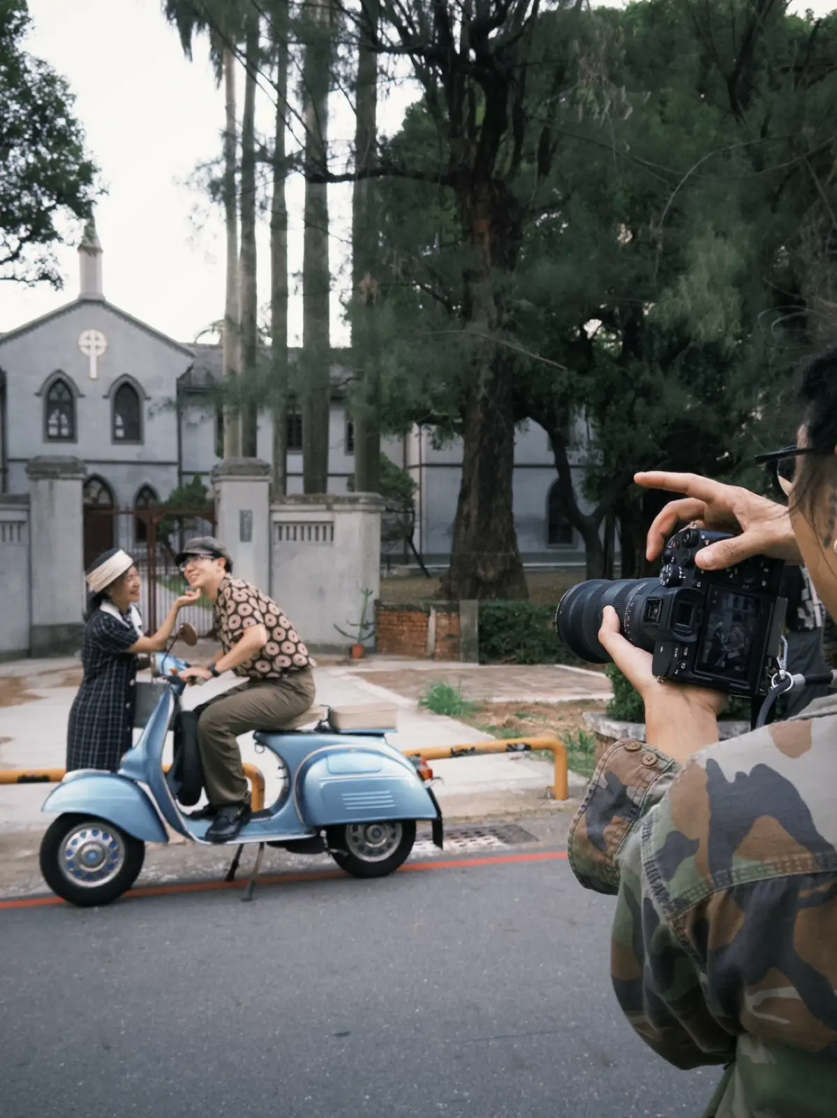 老靚仔爸爸與他的愛車|克林姆與安淇拉的攝影棚