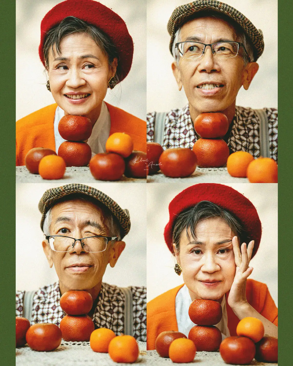 最有生活感的全家福|克林姆與安淇拉的攝影棚