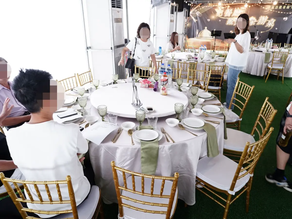 戶外辦桌的行動冷房|聞香閣宴會餐廳