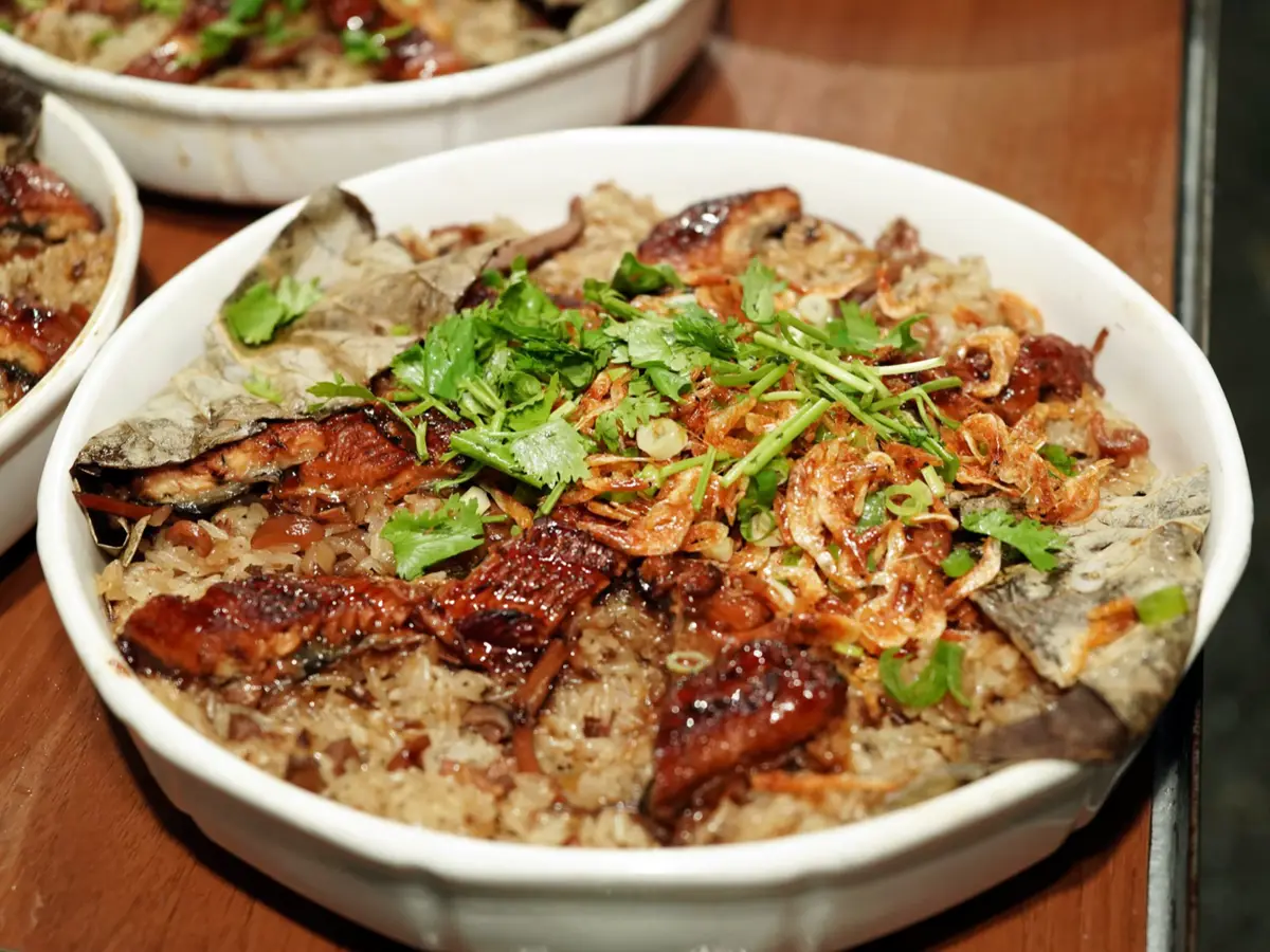烤鰻魚櫻蝦米糕｜福泉食味外燴辦桌商行