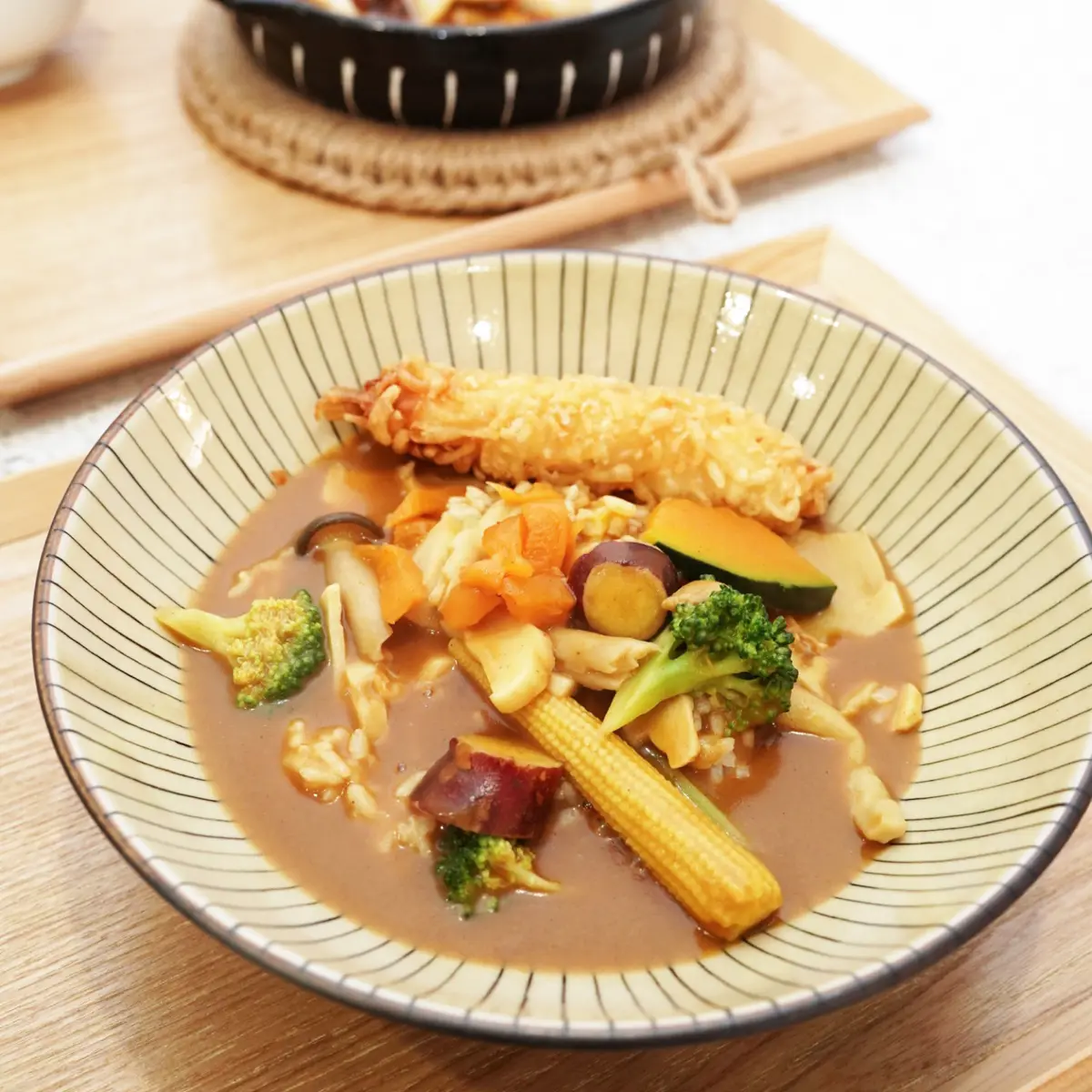 日式炸蝦咖哩飯|寶煲餐飲