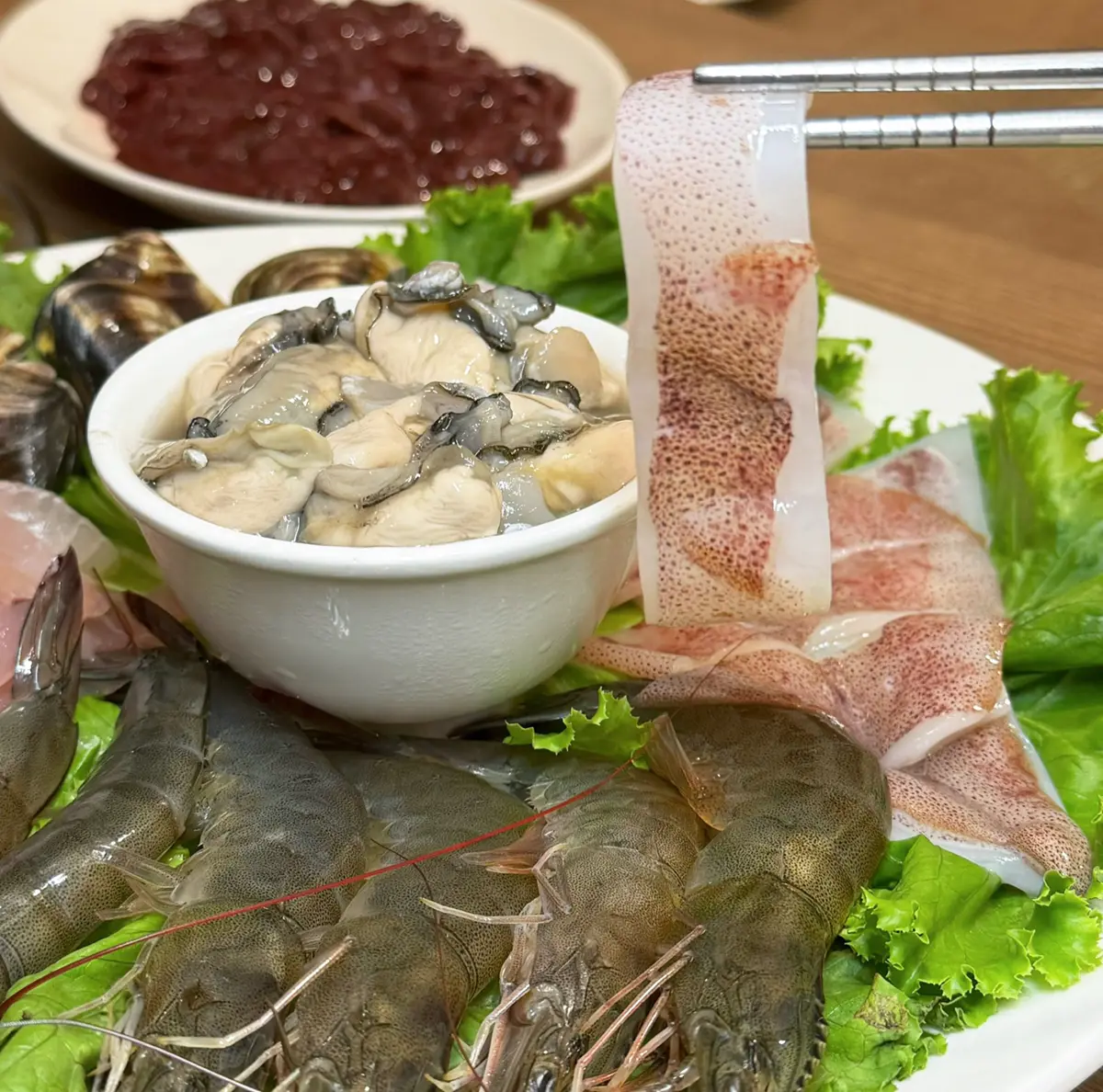 海鮮拼盤|牛老大涮牛肉