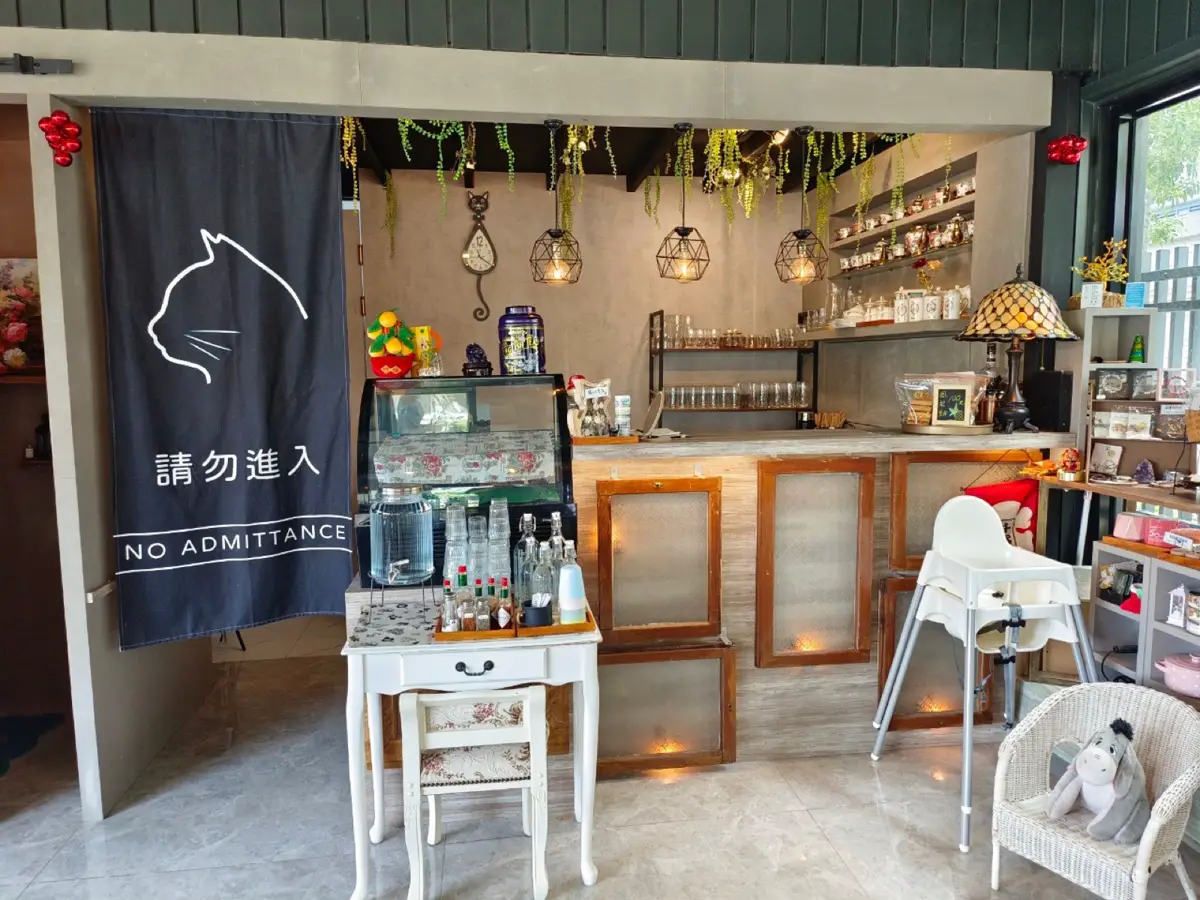 台南貓的法小館 貓咪餐廳義大利麵