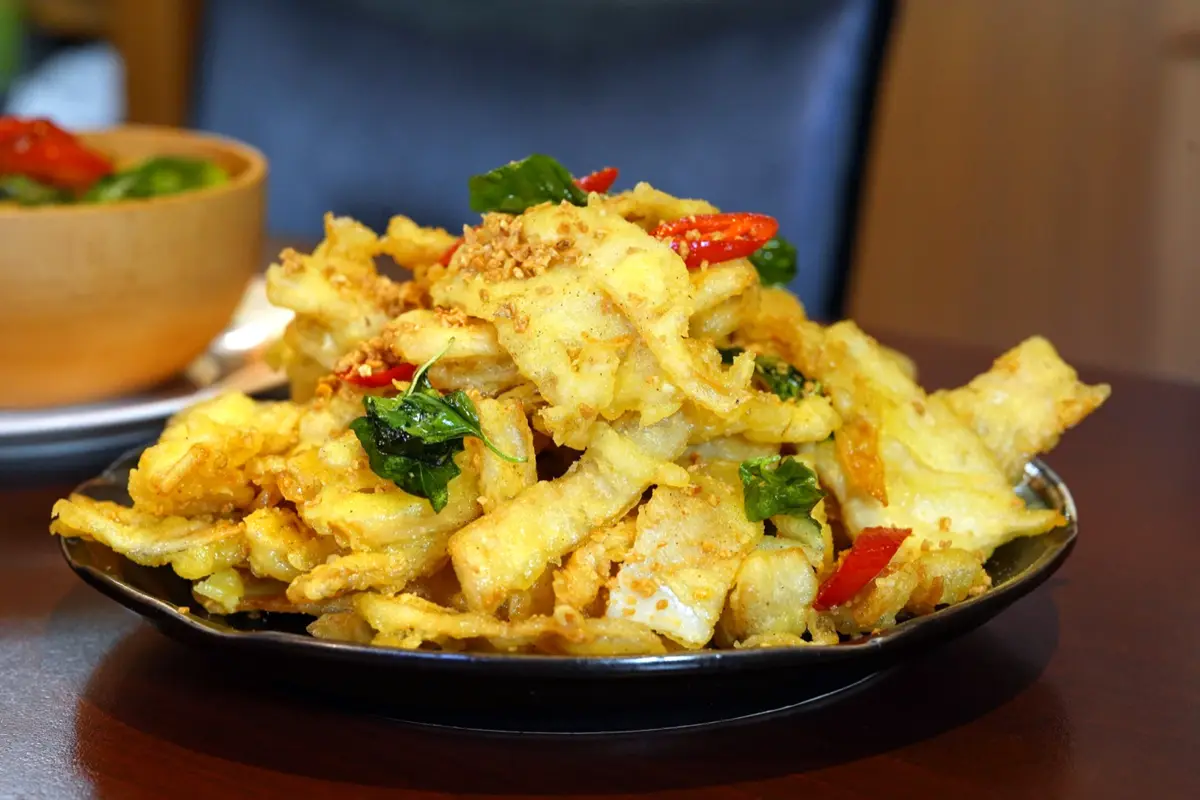 避風塘炒菇｜蔬上食異國料理