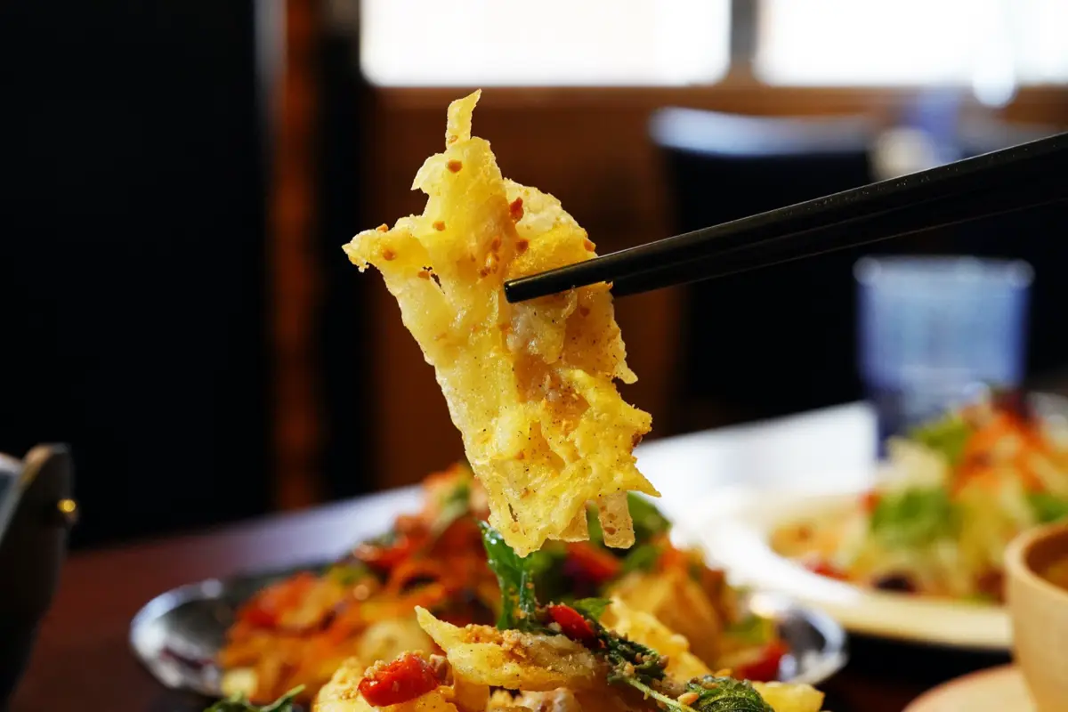 避風塘炒菇｜蔬上食異國料理