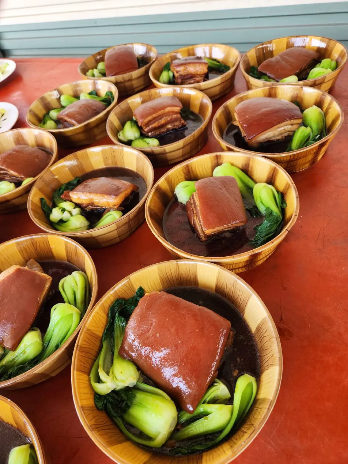 前菜・碧綠東坡肉|洪廚囍宴
