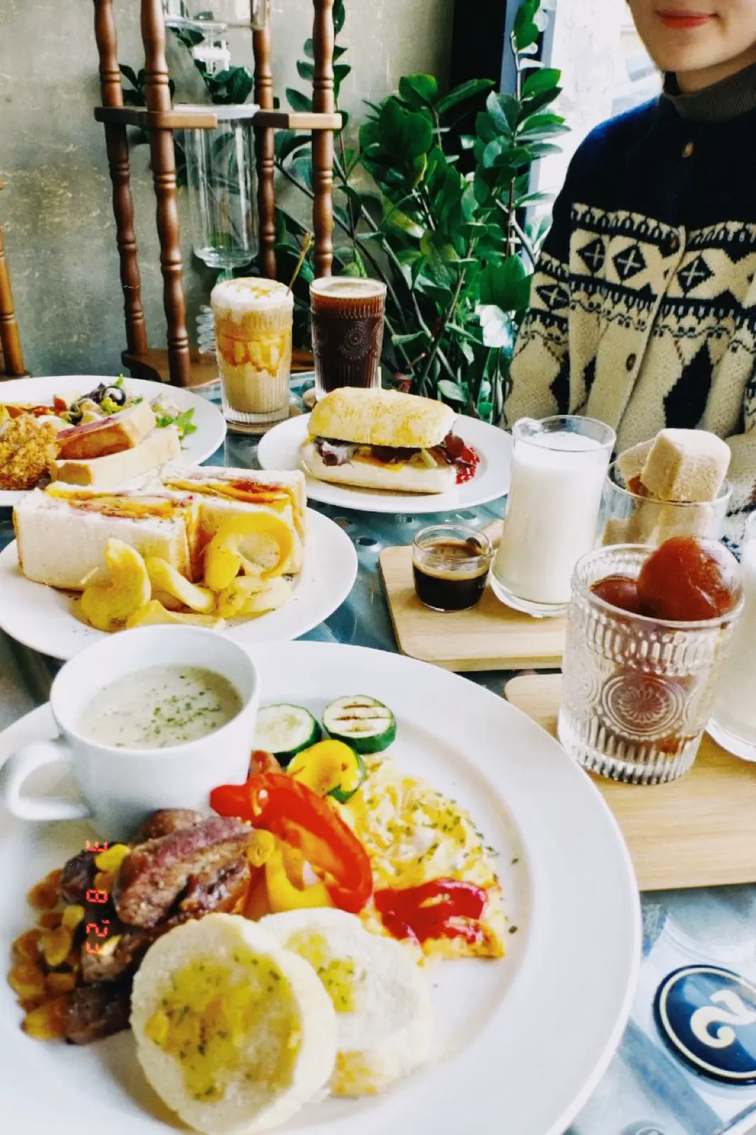 台南葵瑪咖啡CREMA CAFE 工業風老宅早午餐