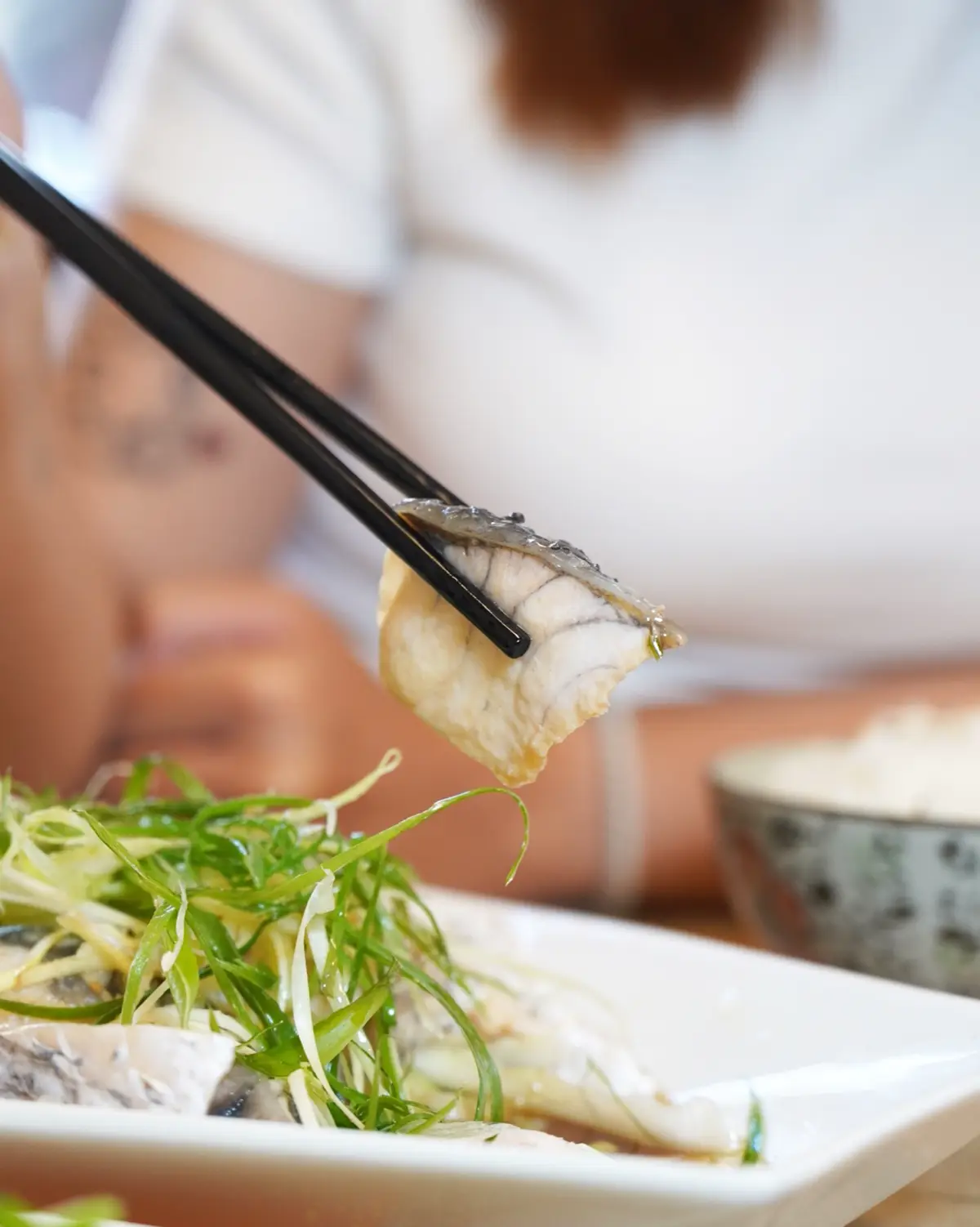 蔥油海鱸魚｜香橙料理食坊