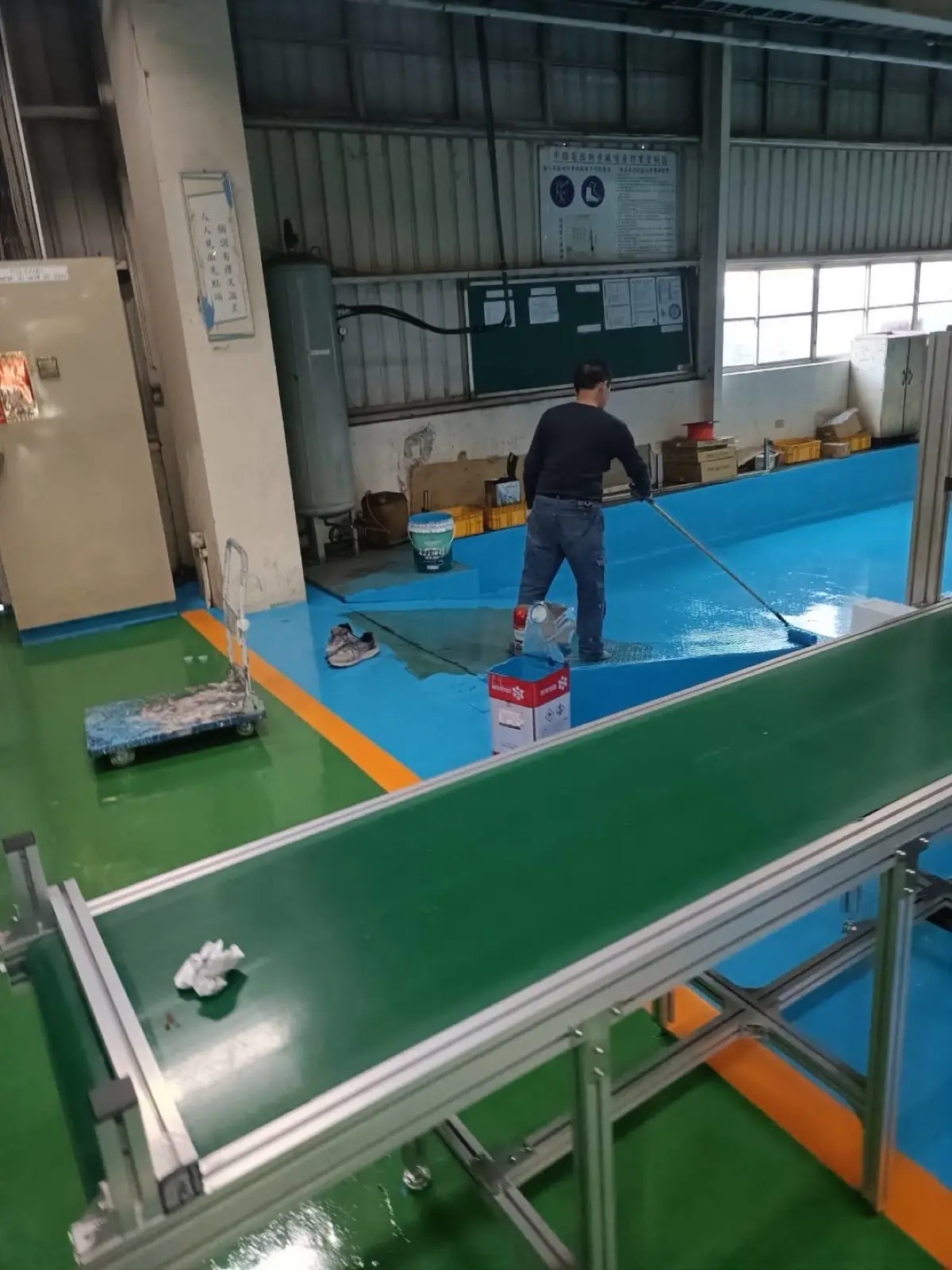施工過程｜振宏油漆防水工程行