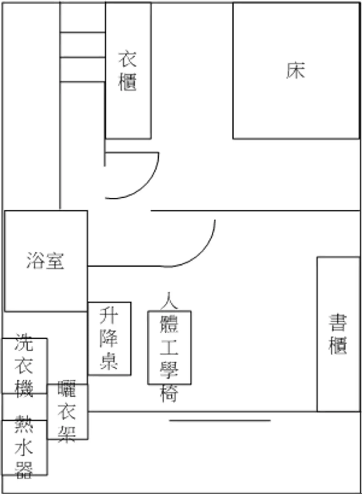 60 萬，四層樓這樣規劃（地坪約 17 坪）｜全境空間規劃