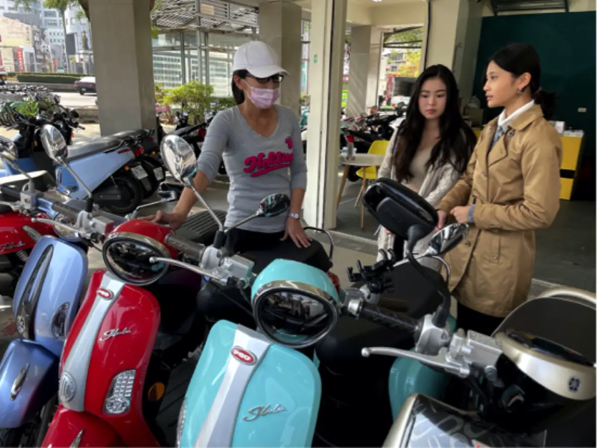 台南詠心同行機車出租 火車站前租車