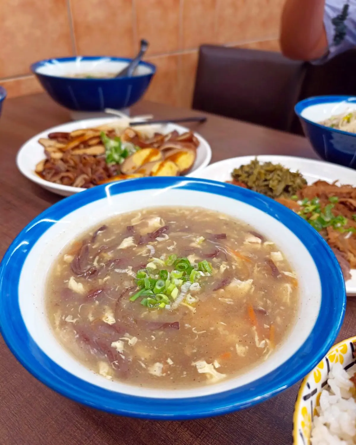 牛肉湯餃（105 元）｜張家牛肉麵
