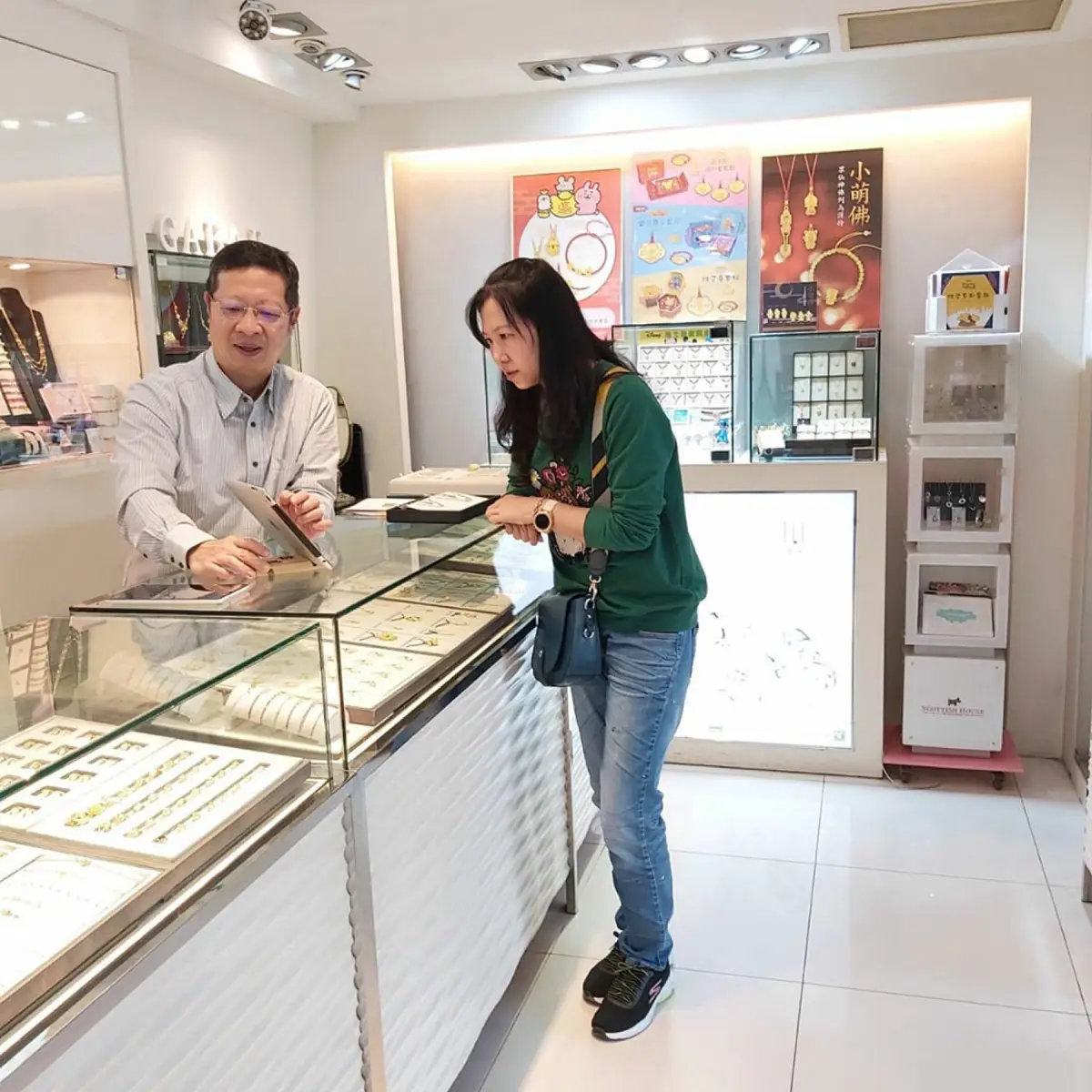 台南永康嘉寶珠寶 客製化親子飾品