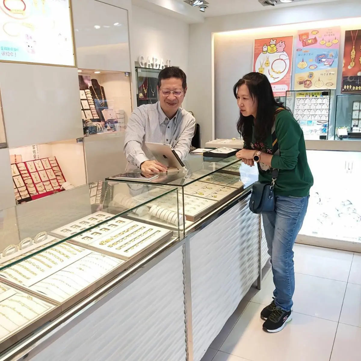 台南永康嘉寶珠寶 客製化親子飾品