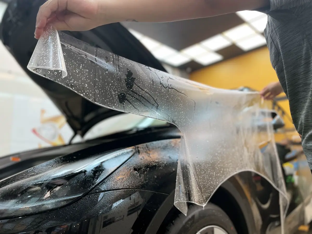 台南仁德星城車體包膜 Xpel透明車漆保護膜