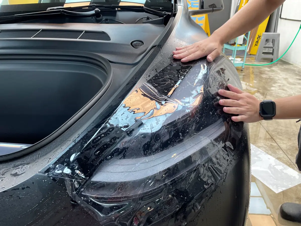 台南仁德星城車體包膜 Xpel透明車漆保護膜