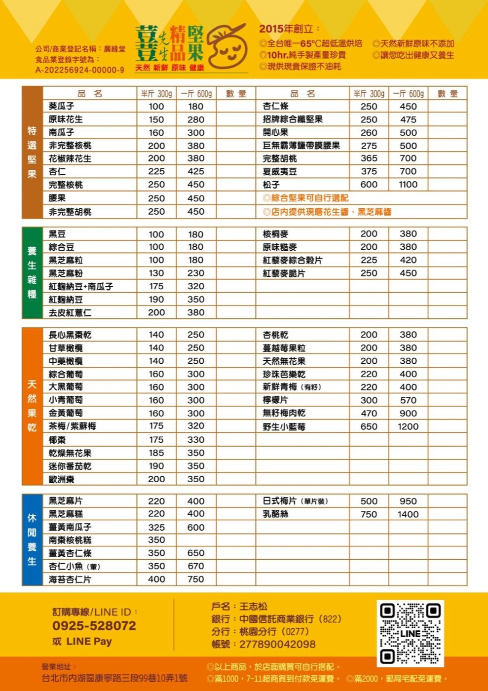 【台北堅果果乾推薦】65度超低溫烘焙│實體店/宅配/超取│原 【台北堅果果乾推薦】65度超低溫烘焙│實體店/宅配/超取│原