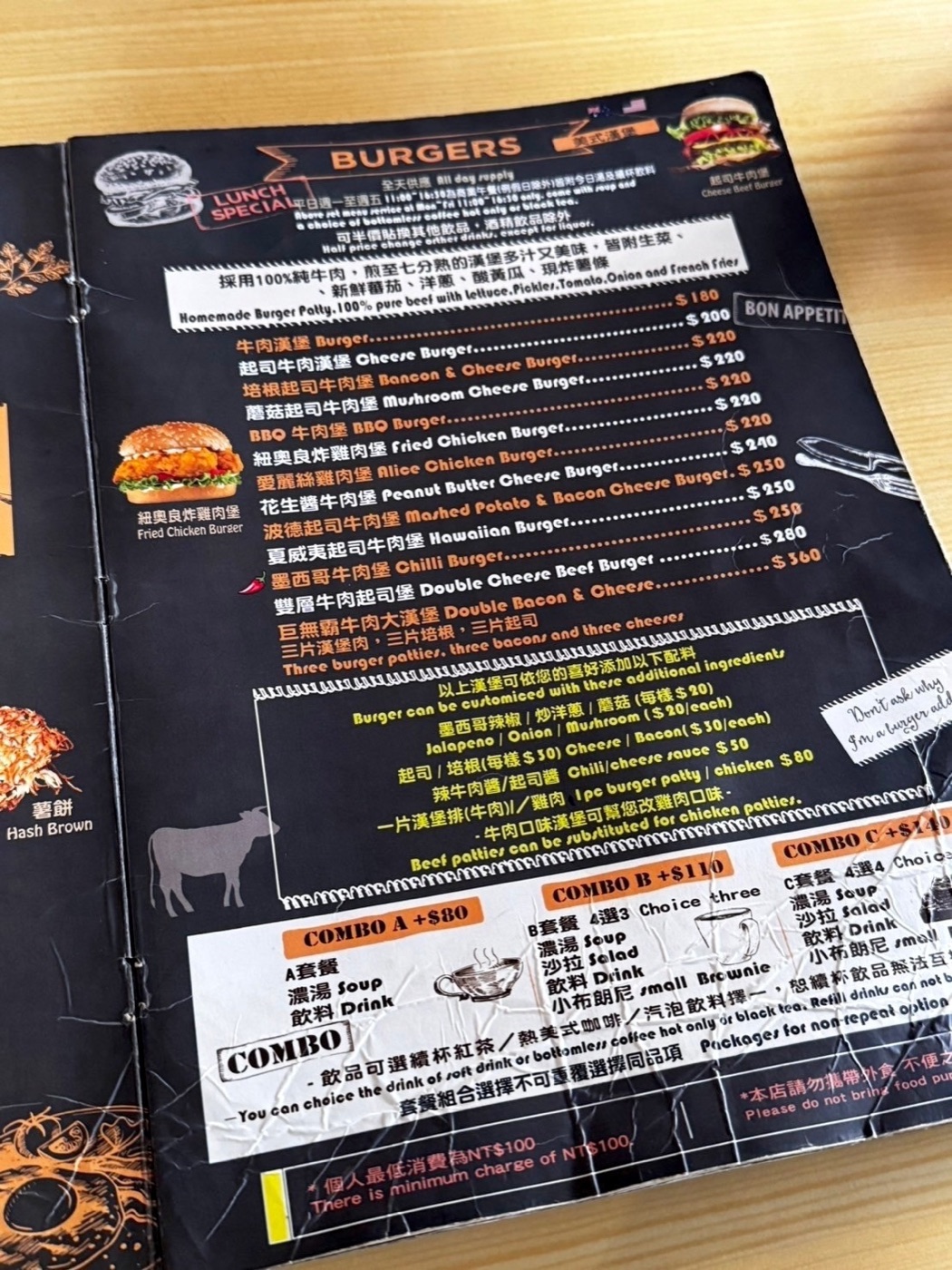 高雄異國美食餐廳推薦！挑戰巨無霸牛肉大漢堡，香蕉巧克力煎餅絕